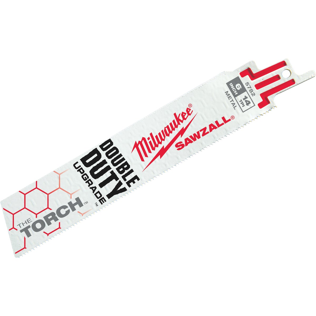 Milwaukee SAWZALL The TORCH 6 In. 14 TPI Metal Demolition Reciprocating Saw Blade (5-Pack)