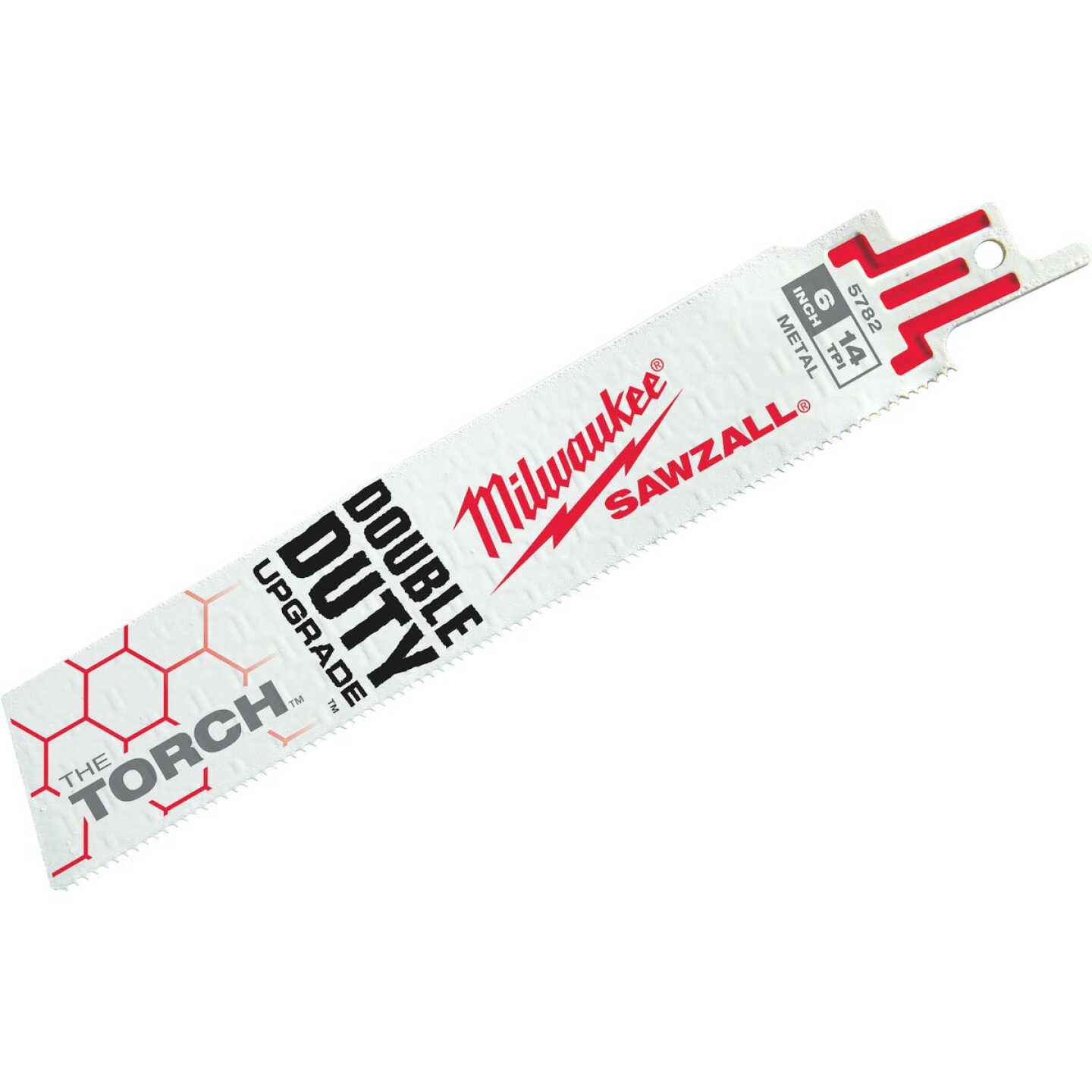 Milwaukee SAWZALL The TORCH 6 In. 14 TPI Metal Demolition Reciprocating Saw Blade (5-Pack) Image 1