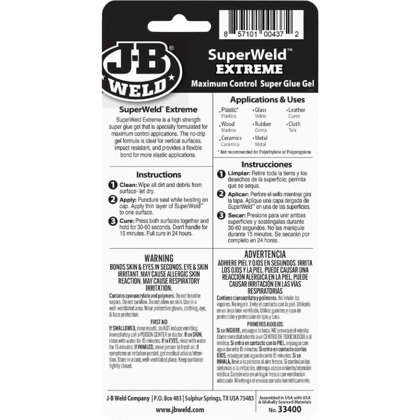FiberFix 0.53 Oz. Extreme Epoxy Gel Image 7