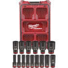 Milwaukee SHOCKWAVE Standard 1/2 In. Drive 6-Point Deep Impact Driver Set with PACKOUT Organizer (15-Piece) Image 6
