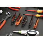 Railer 10-Hole Bitrail Orange & Black Bit Holder with Carabiner (2-Pack) Image 4