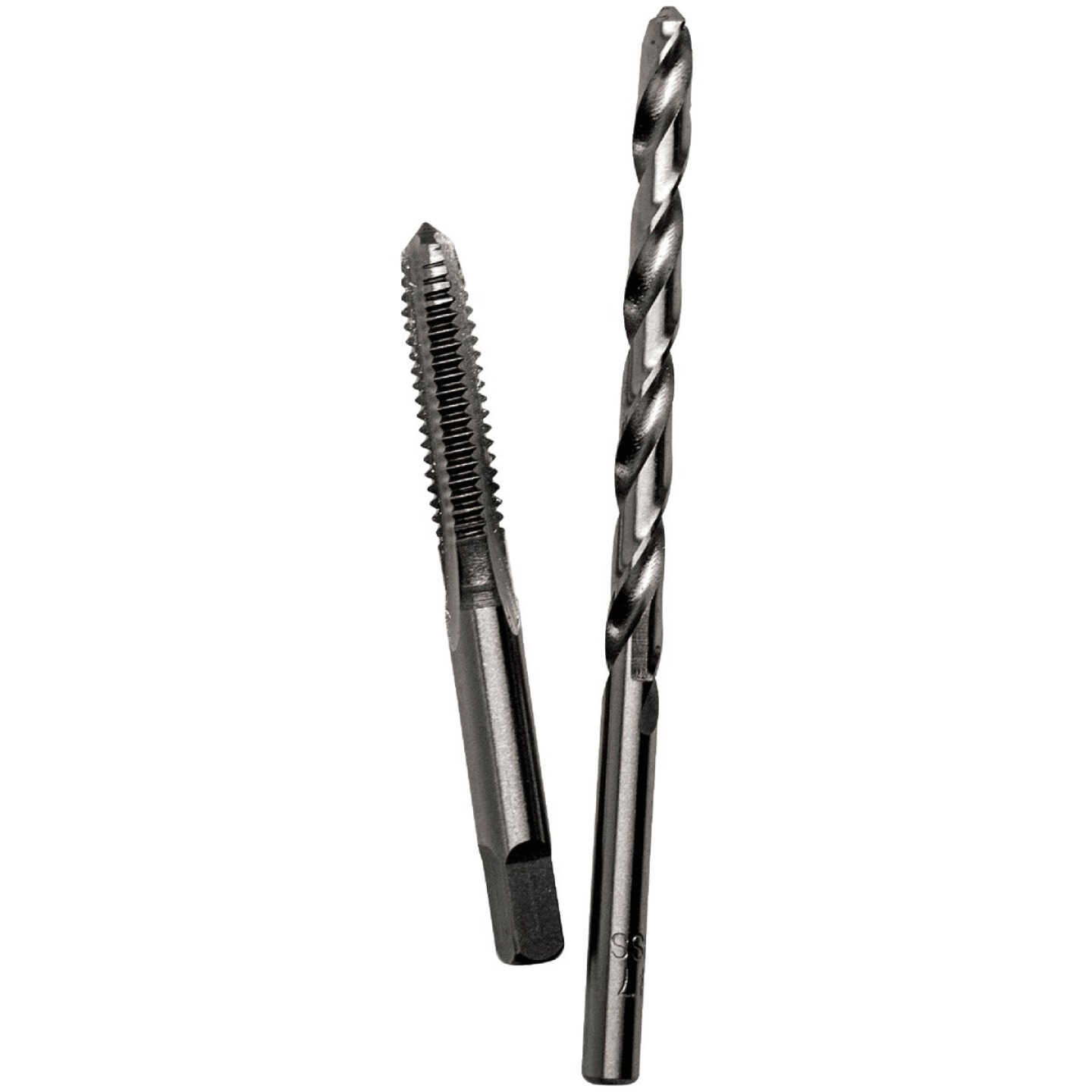 Century Drill & Tool 3/8-16 National Coarse Carbon Steel Tap-Plug and 5/16 In. Brite Drill Bit Image 1