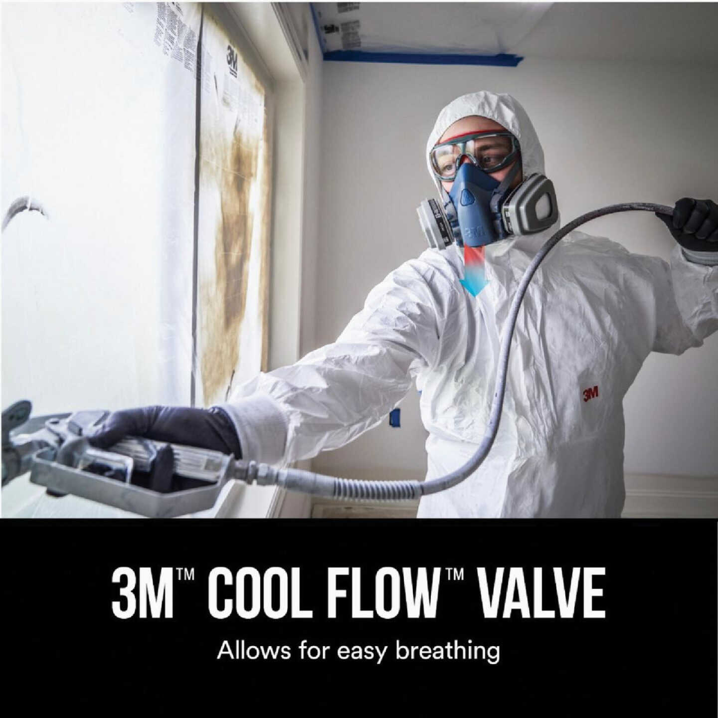 3M OV/P95 Professional Paint Respirator Image 3