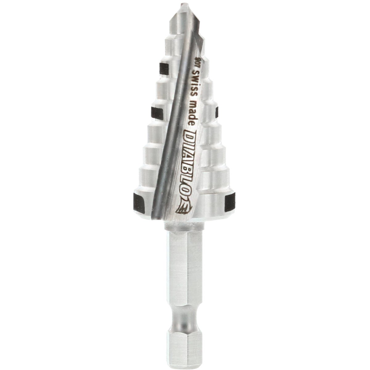 Diablo 3/8 In. - 3/4 In. Impact Step Drill Bit, 9 Steps Image 2