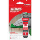 Diablo 4 In. x 6 In. 220-Grit (Fine) Stripping Final Finishing Pad (2-Pack) Image 1