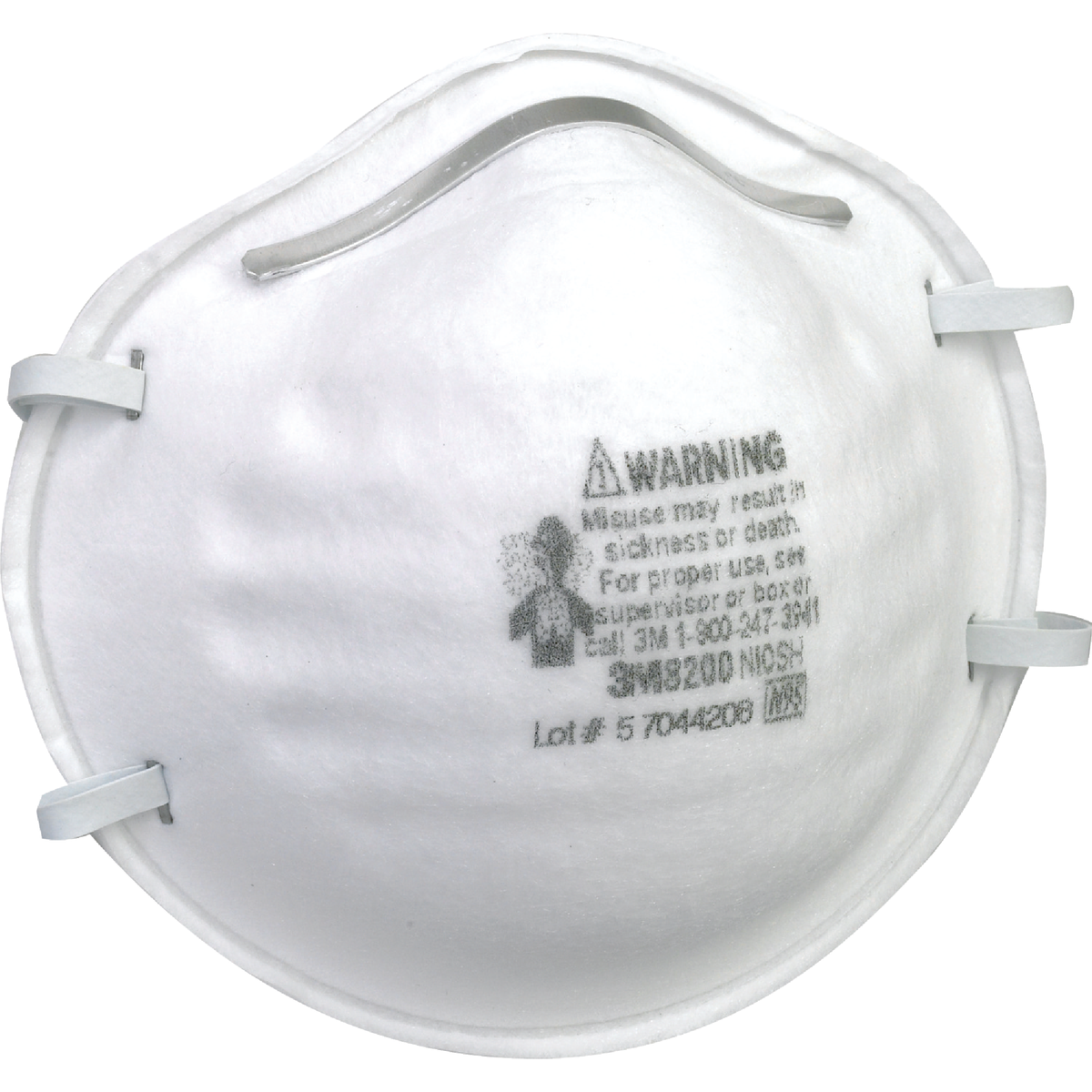 3M N95 Particulate Respirator for Sanding & Fiberglass (3-Pack)