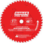 Diablo Steel Demon 7-1/4 In. 48-Tooth Cermet II Metal Circular Saw Blade, Bulk Image 1