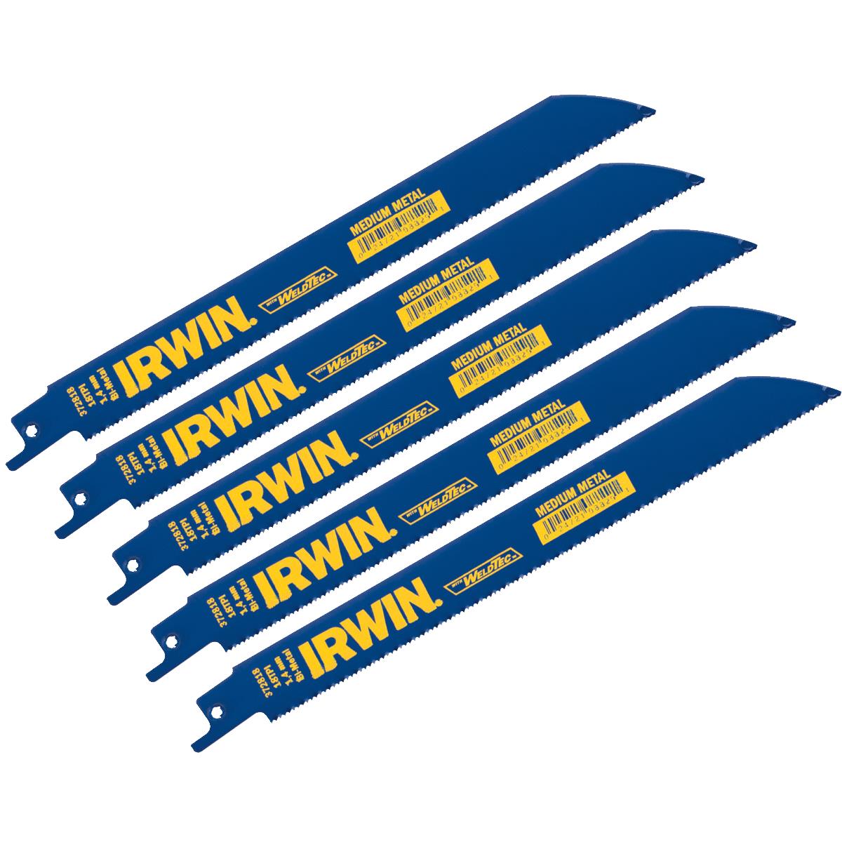 5PK 8"18TPI RECIP BLADE Image 1