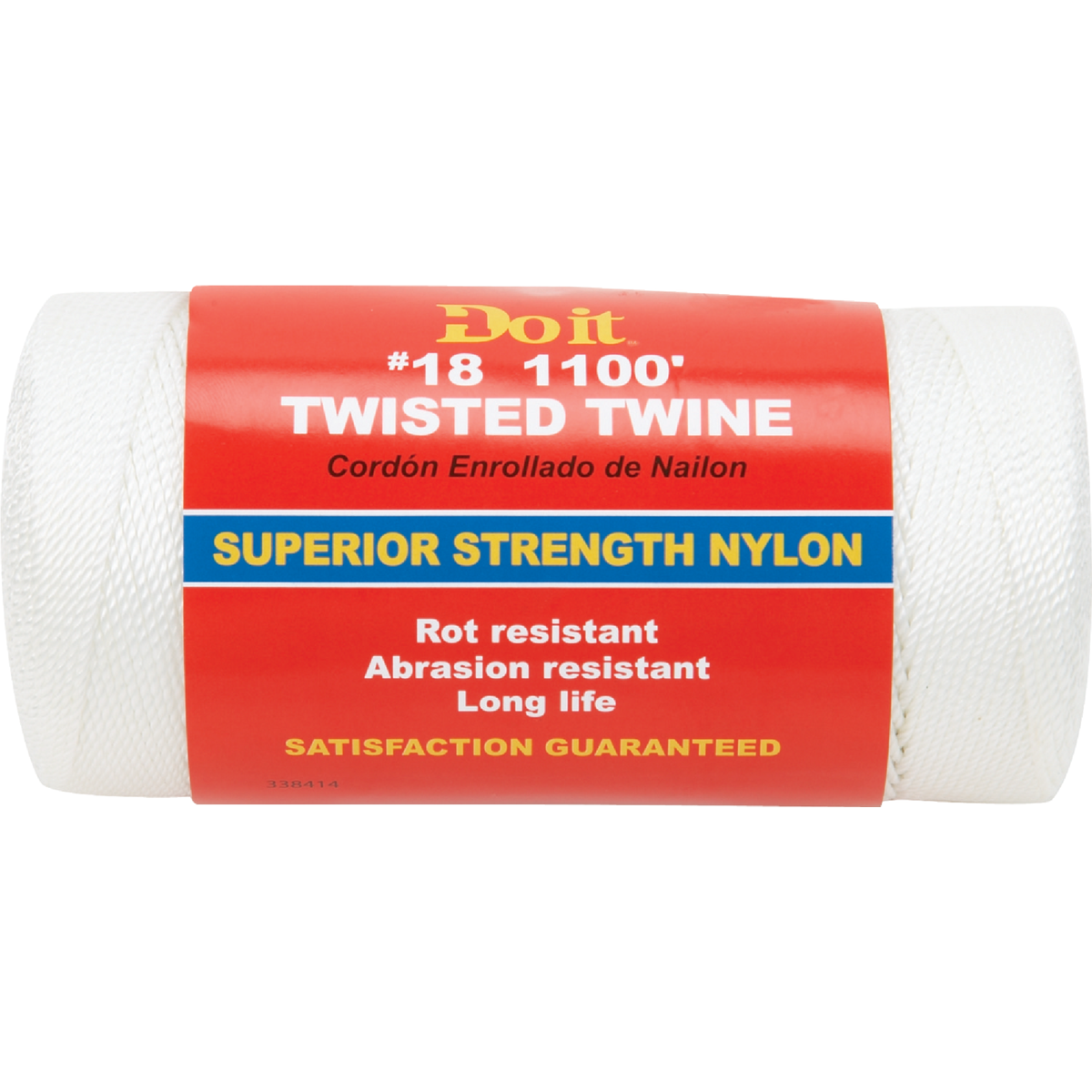 Do it Best #18 x 1100 Ft. White Nylon Twisted Twine