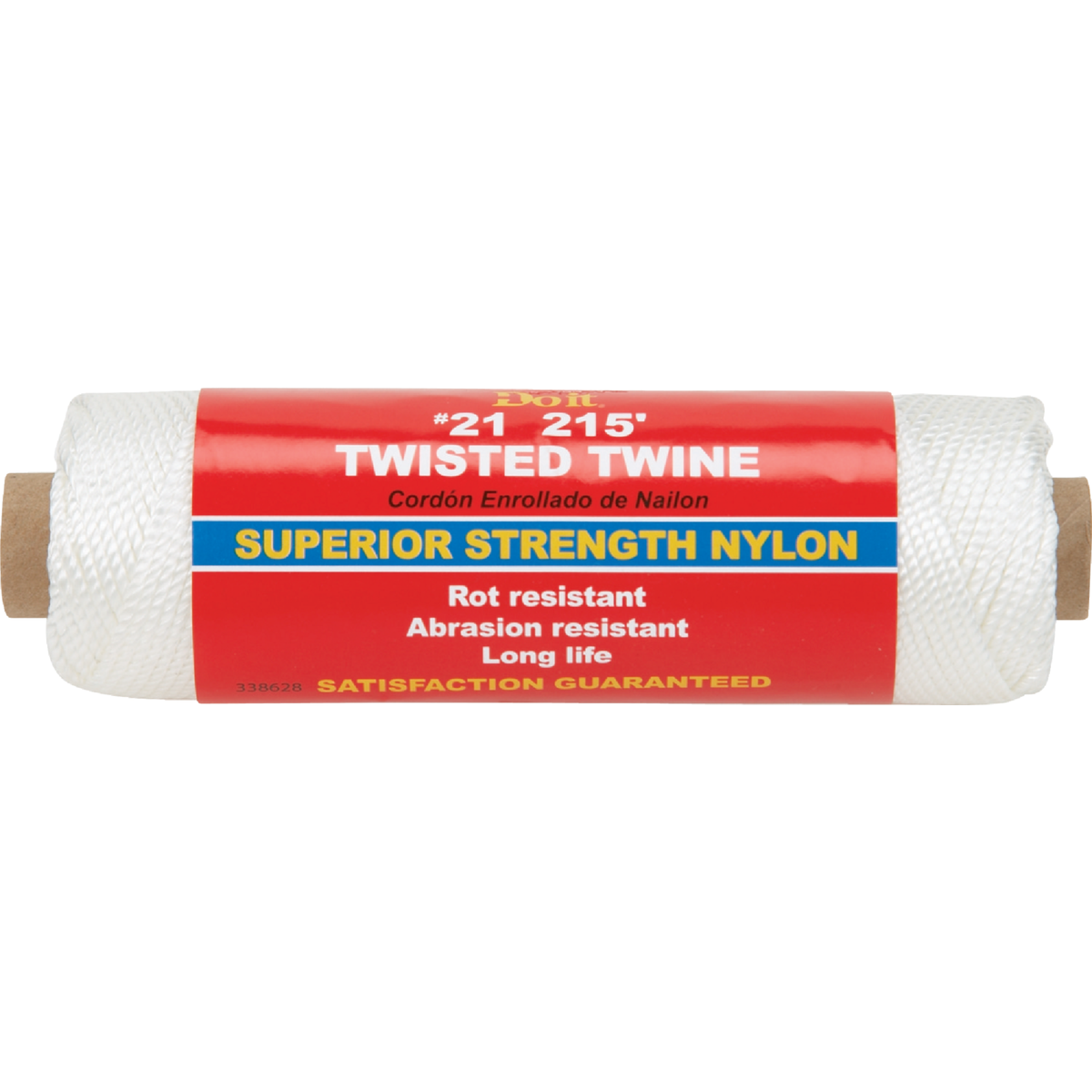 Do it Best #21 x 215 Ft. White Nylon Twisted Twine