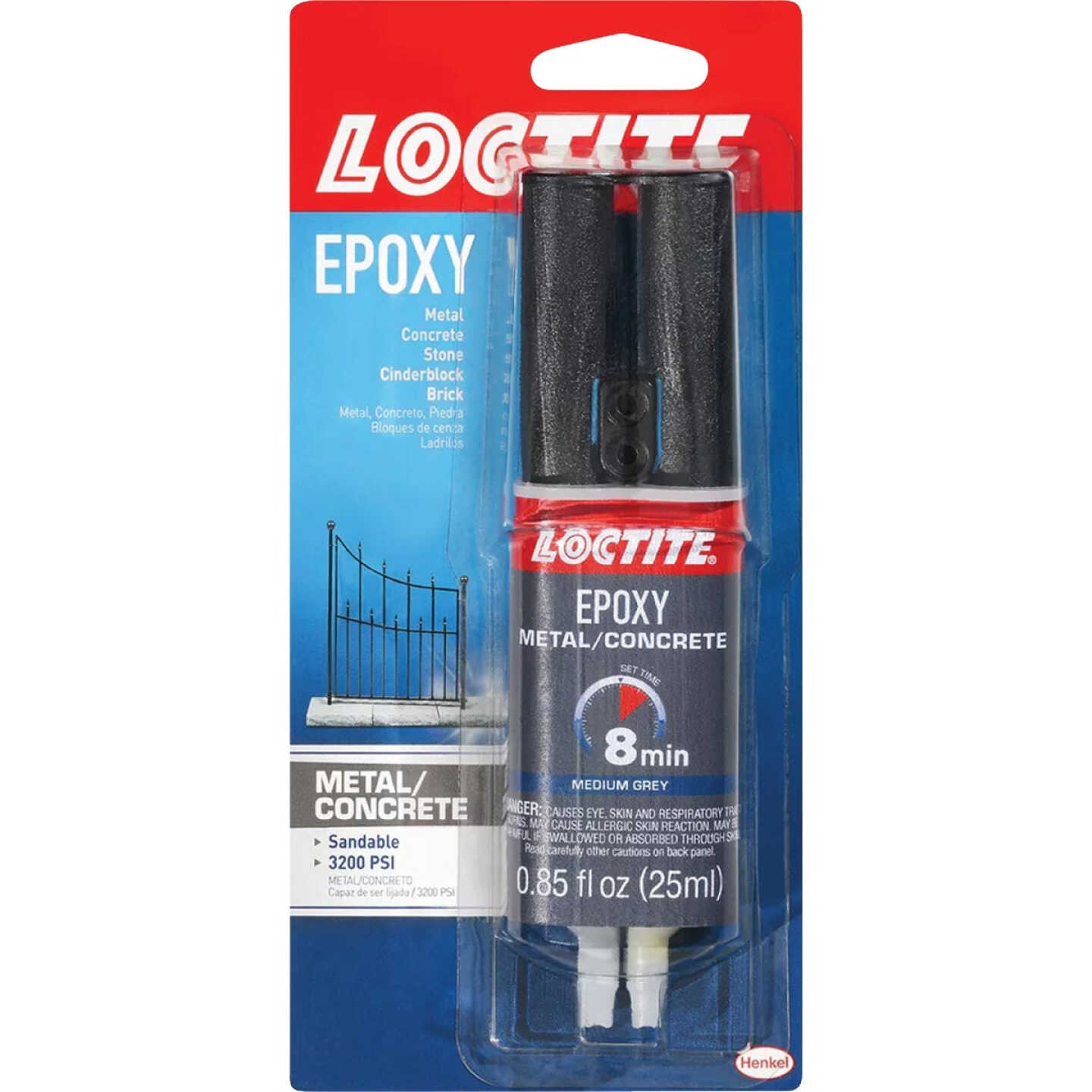 LOCTITE 0.85 Oz. Metal/Concrete Epoxy Image 1