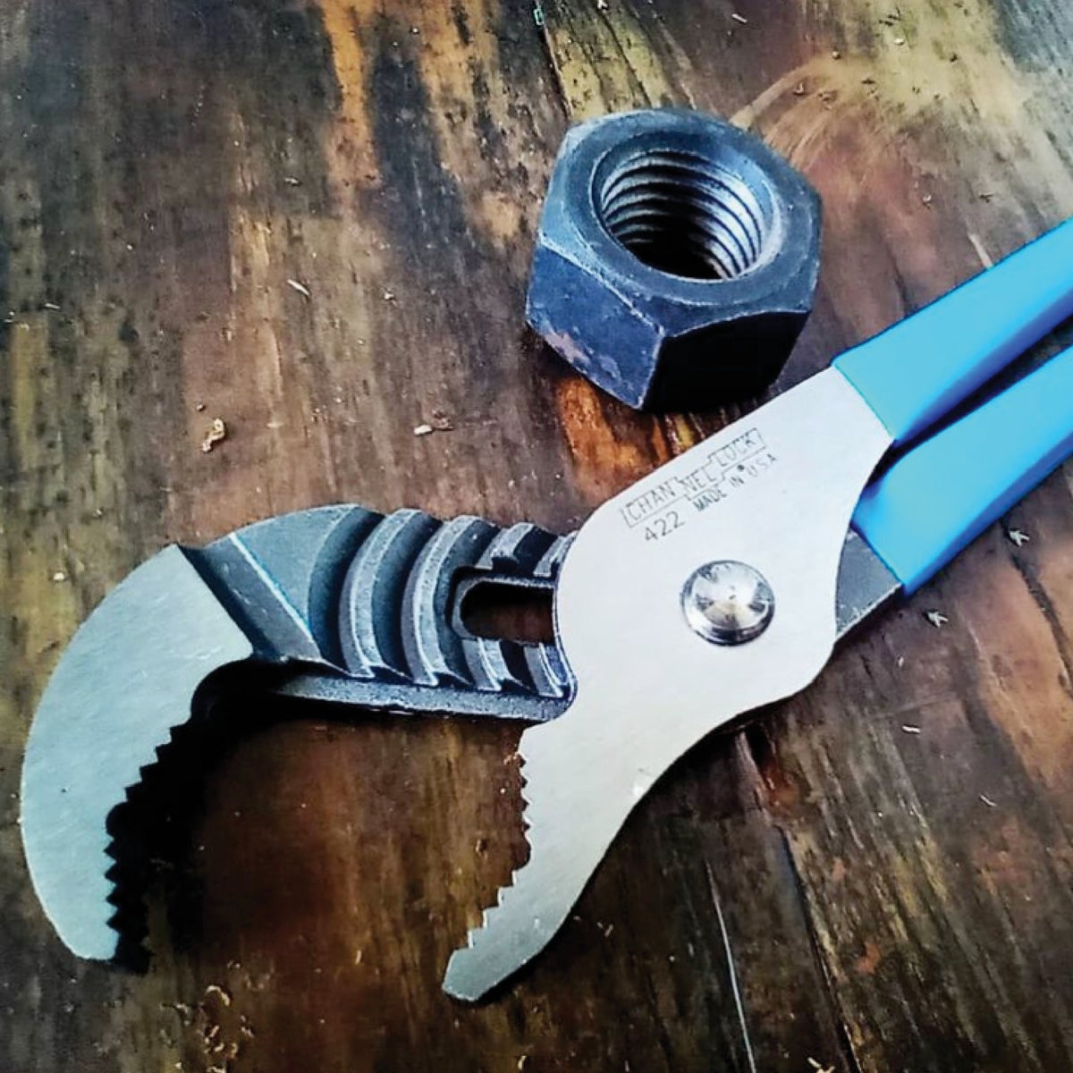 Channellock 9-1/2 In. V-Jaw Groove Joint Pliers Image 4