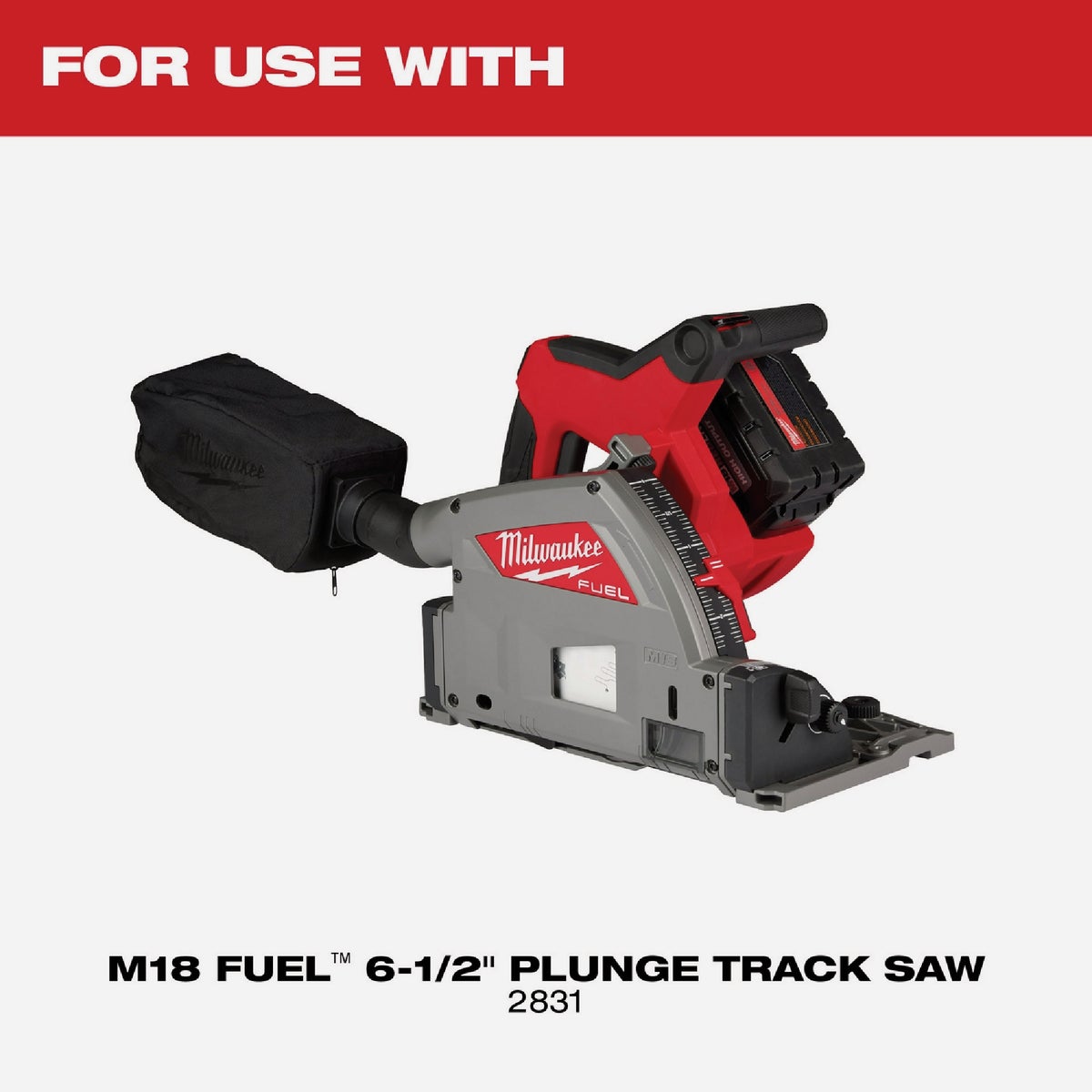 Milwaukee 31 In. Track Saw Guide Rail Image 2