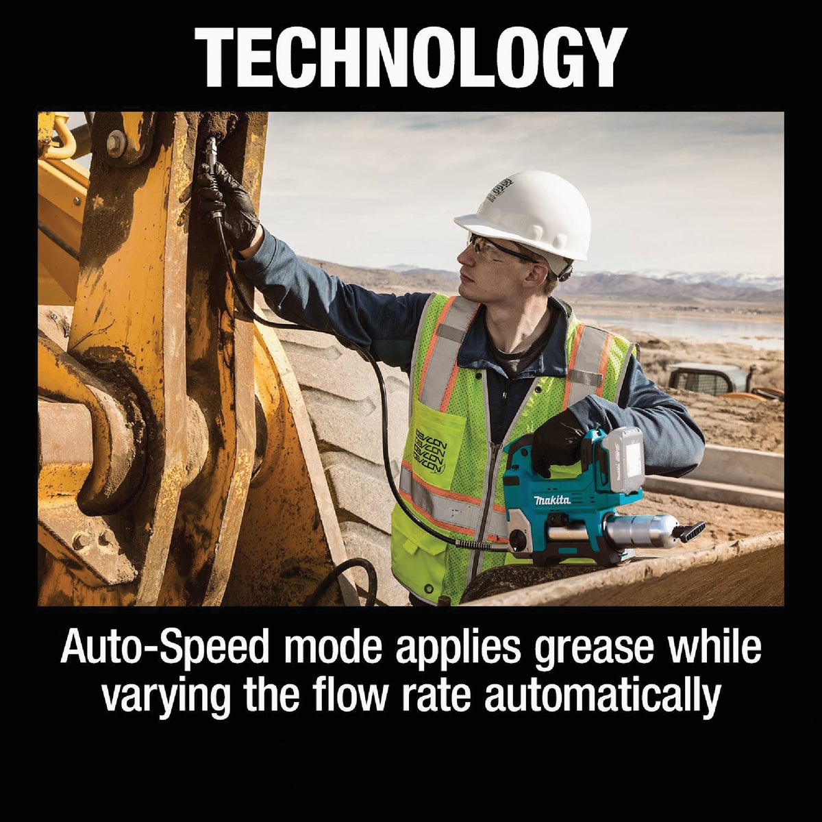 Makita 18V LXT Lithium-Ion Cordless Grease Gun (Tool Only) Image 8