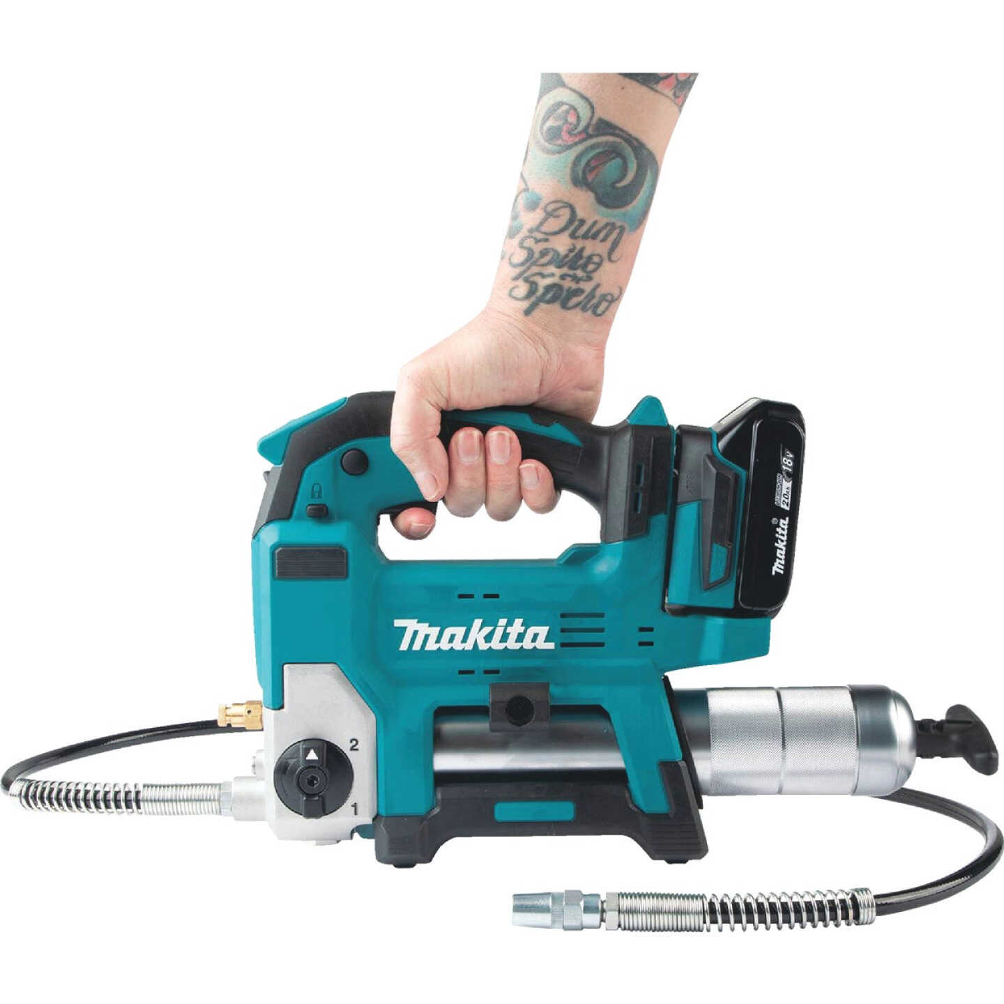 Makita 18V LXT Lithium-Ion Cordless Grease Gun (Tool Only) Image 10