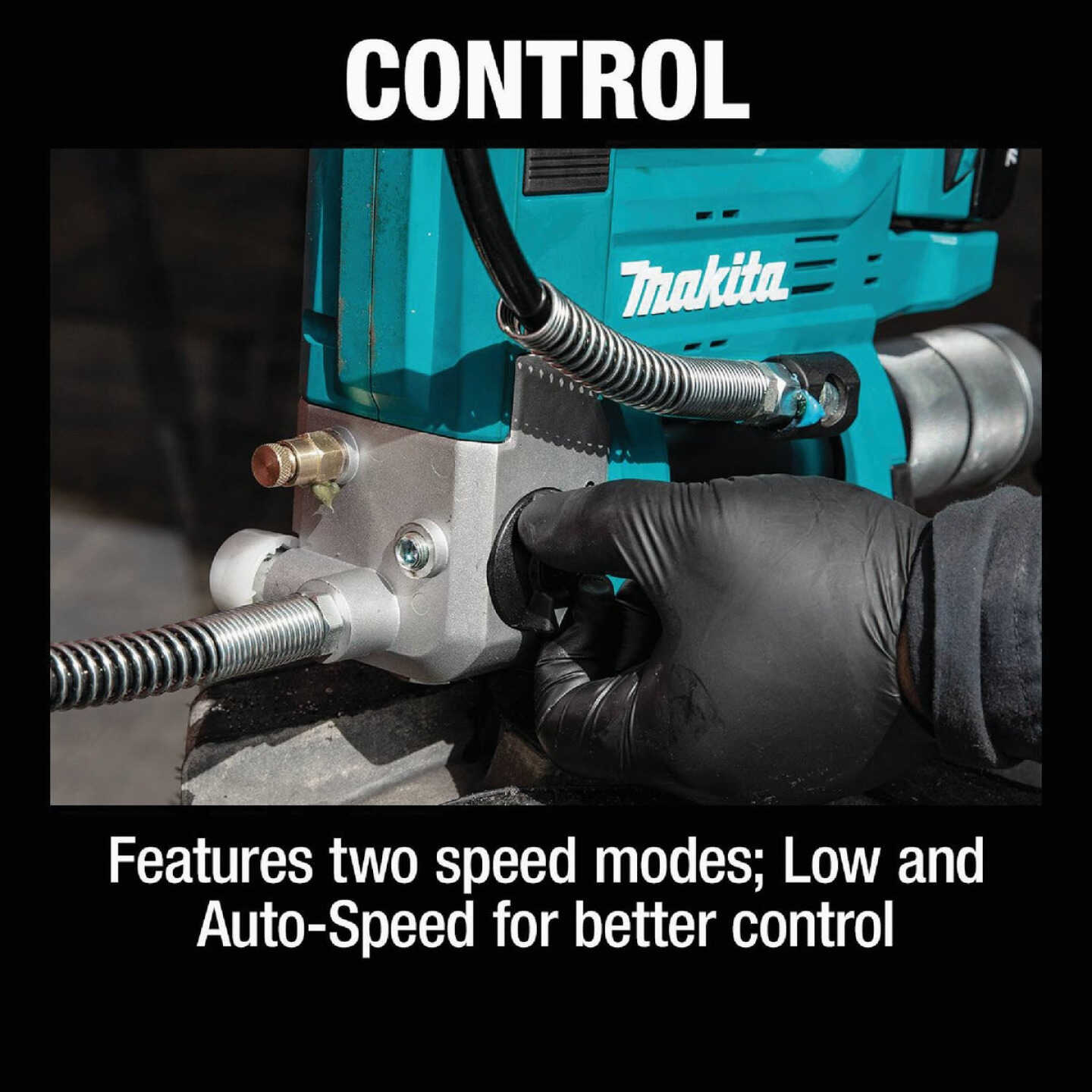 Makita 18V LXT Lithium-Ion Cordless Grease Gun (Tool Only) Image 3