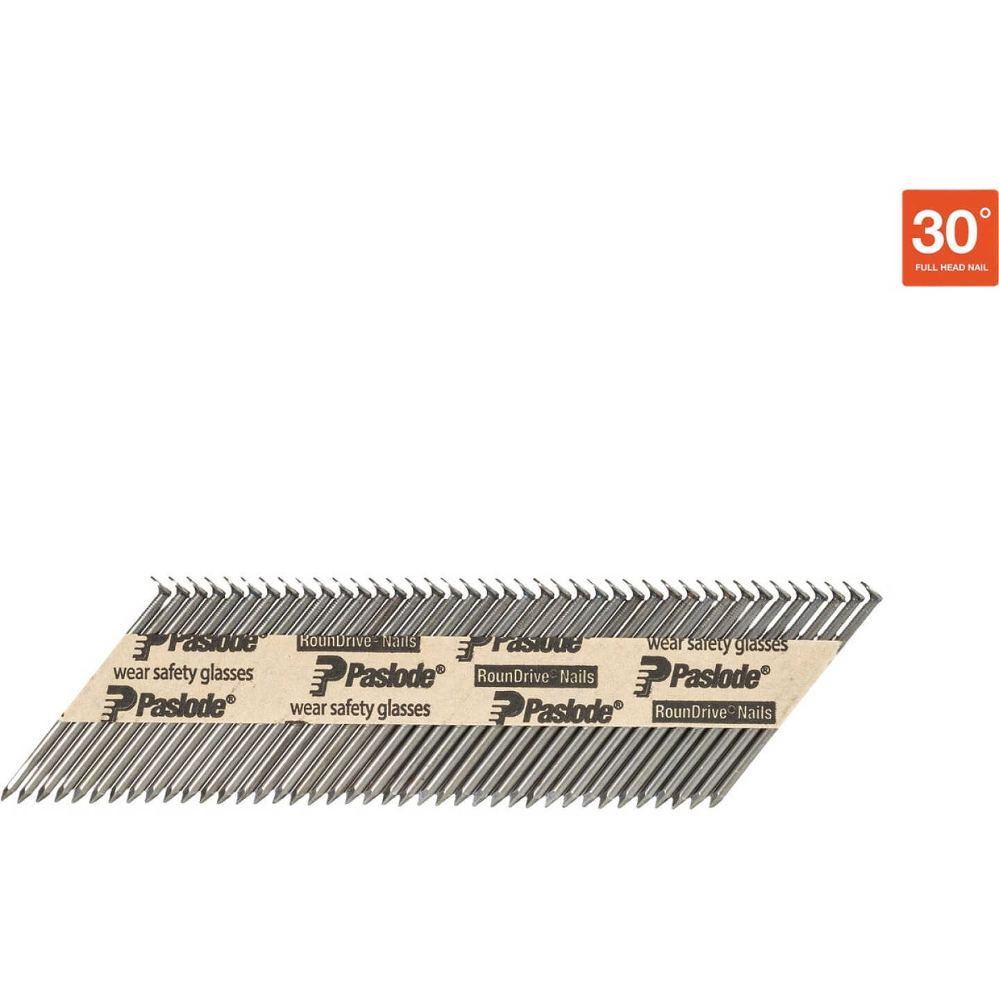 Paslode 2-3/8 In. x 0.113 In. 30 Deg. Paper Tape Roundrive Collated Framing Nails (5000-Count) Image 3