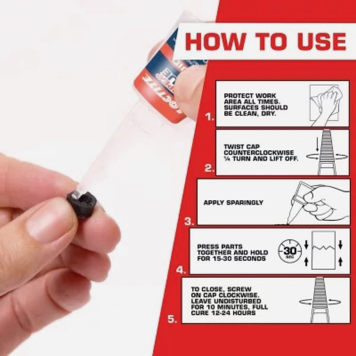LOCTITE 0.18 Oz. Liquid Super Glue with Longneck Bottle Image 3