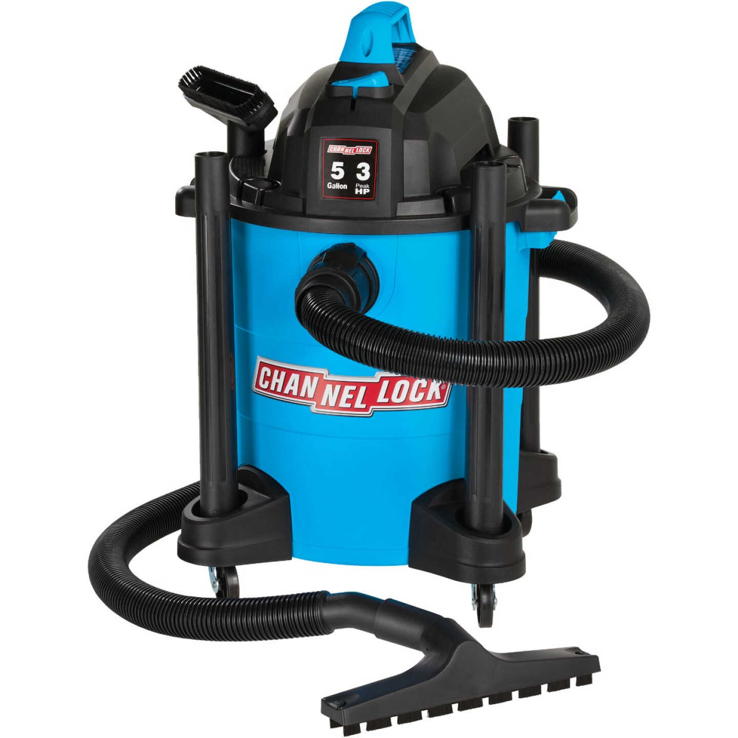 Channellock 5 Gal. 3-Peak HP Wet/Dry Vacuum Image 7