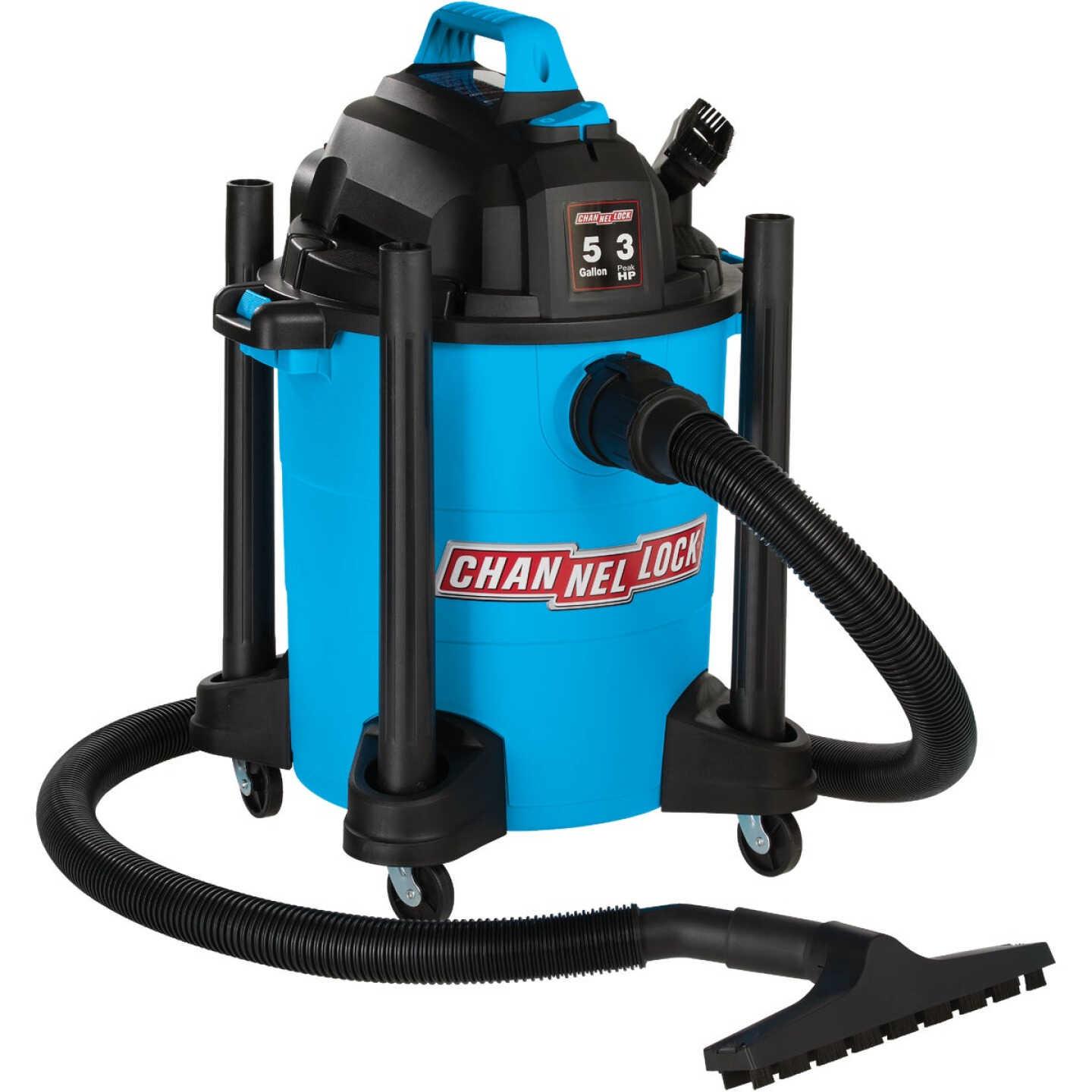 Channellock 5 Gal. 3-Peak HP Wet/Dry Vacuum Image 1