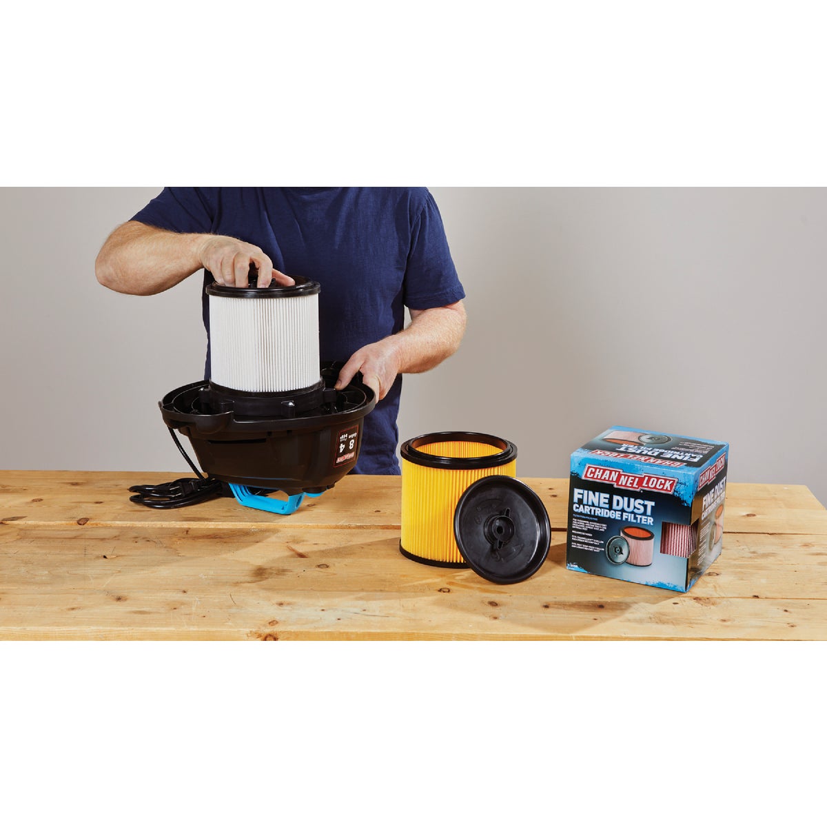 Channellock 5 Gal. 3-Peak HP Wet/Dry Vacuum Image 5