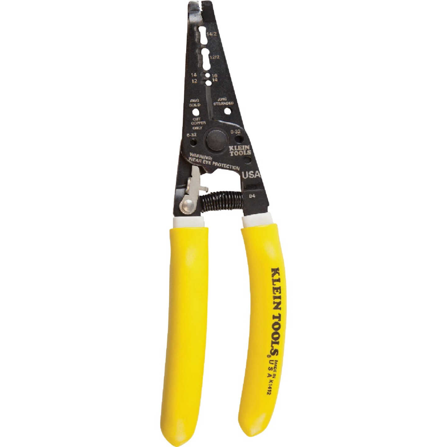 Klein 7-3/4 In. 12/2 and 14/2 AWG Solid Kurved NM Wire Stripper Image 7