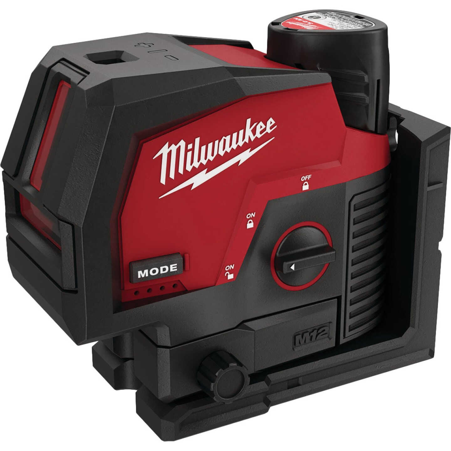 Milwaukee M12 Green Cross Line & Plumb Points Laser Kit Image 1