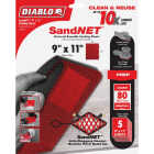 Diablo SandNet 9 In. x 11 In. 80 Grit Coarse Reusable Sandpaper (5-Pack) Image 1
