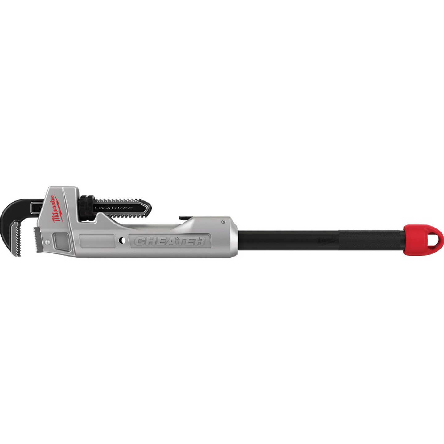 Milwaukee Cheater 11 In. to 24 In. Aluminum Adaptable Pipe Wrench Image 1