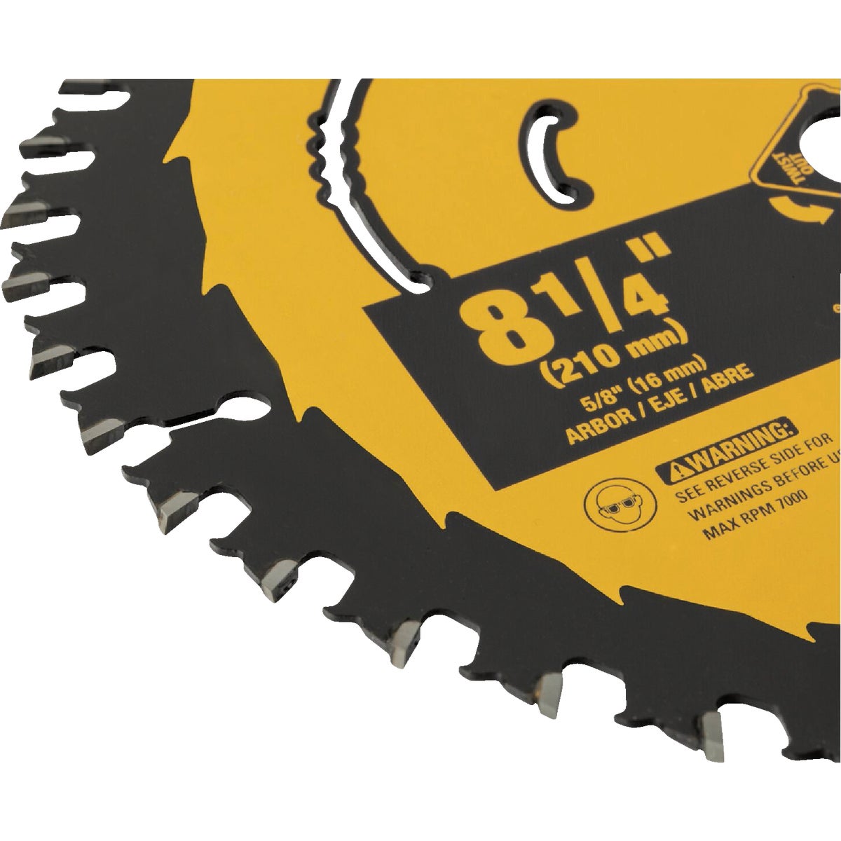 DEWALT 8-1/4 In. 24-Tooth Circular Saw Blade Image 6
