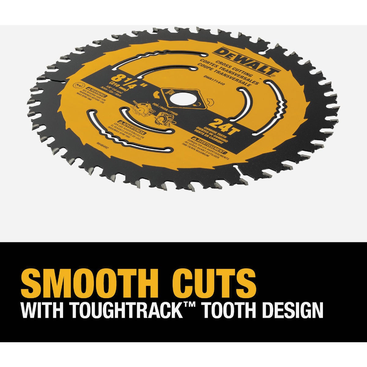 DEWALT 8-1/4 In. 24-Tooth Circular Saw Blade Image 4