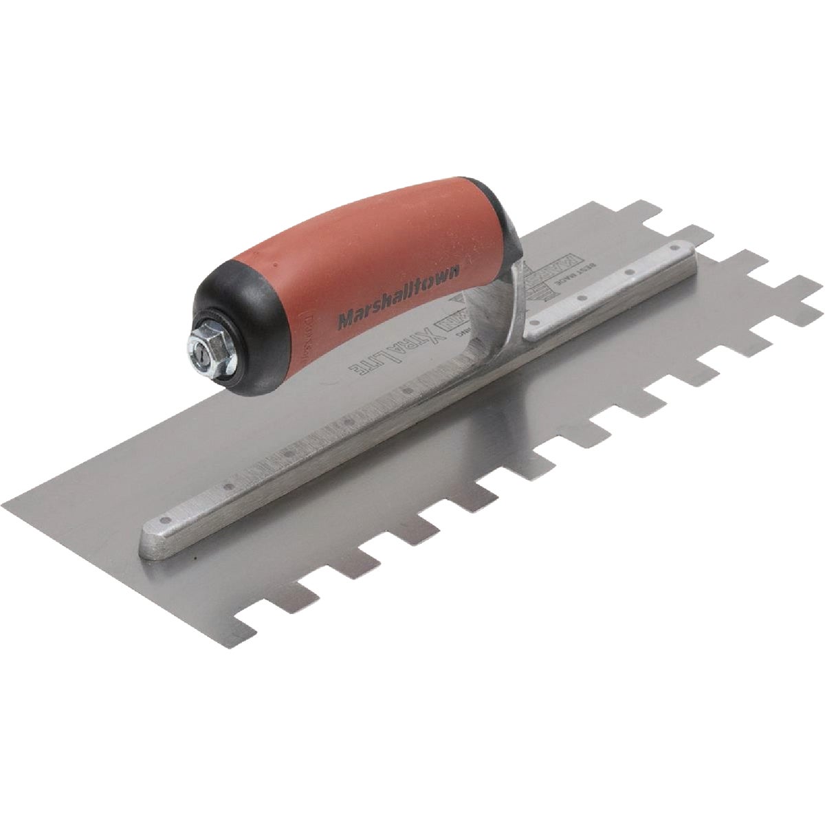 Marshalltown 11 In. L 1/2 In. Square Notched Drywall Trowel Image 2
