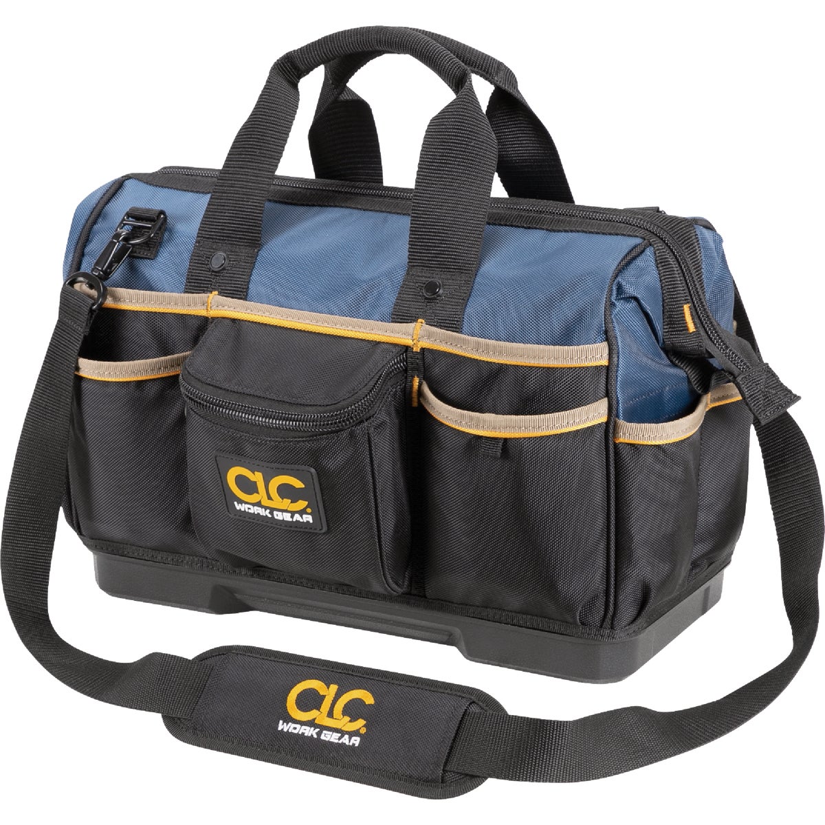 CLC 23-Pocket 16 In. Molded Base Open-Top Tool Bag Image 4