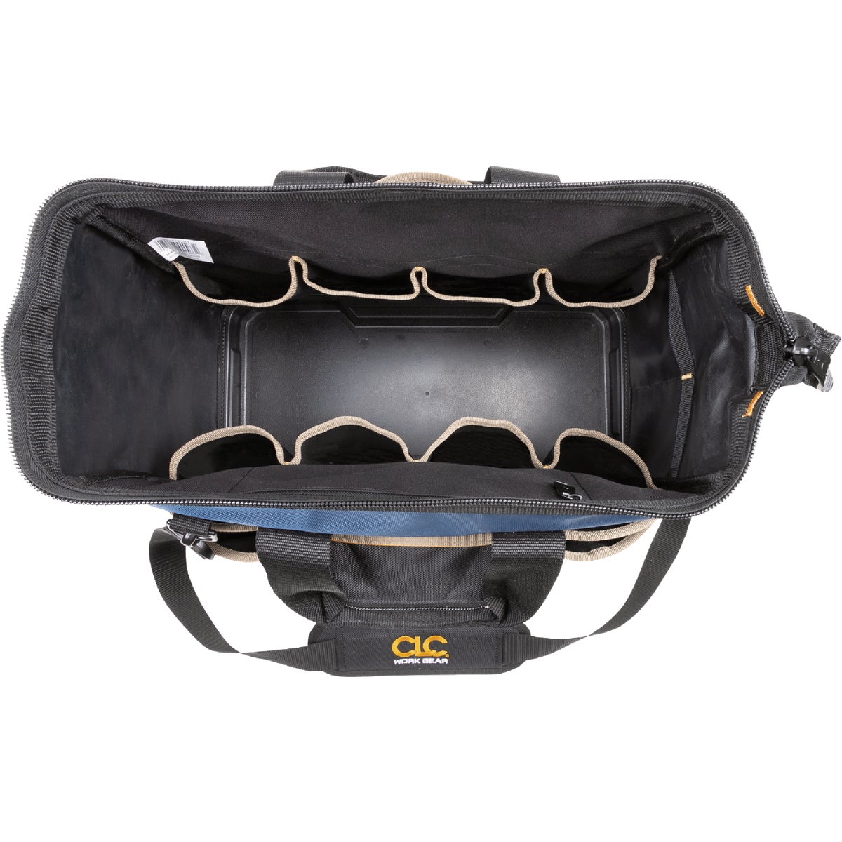 CLC 23-Pocket 16 In. Molded Base Open-Top Tool Bag Image 2