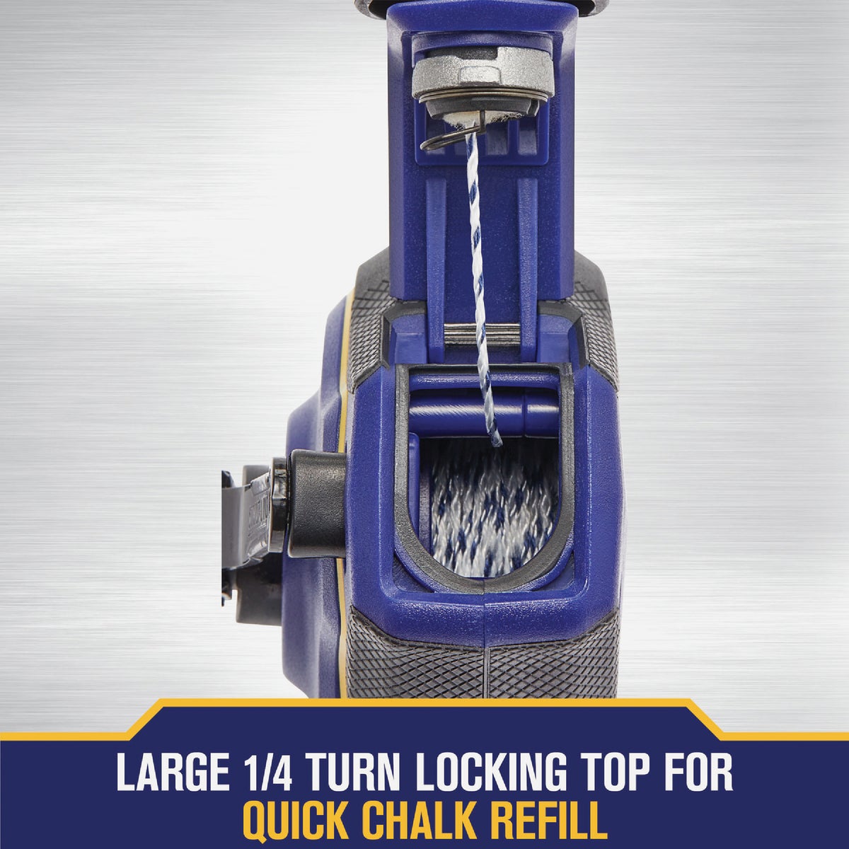 Irwin STRAIT-LINE Speed-Line Pro 100 Ft. Chalk Line Reel Image 4