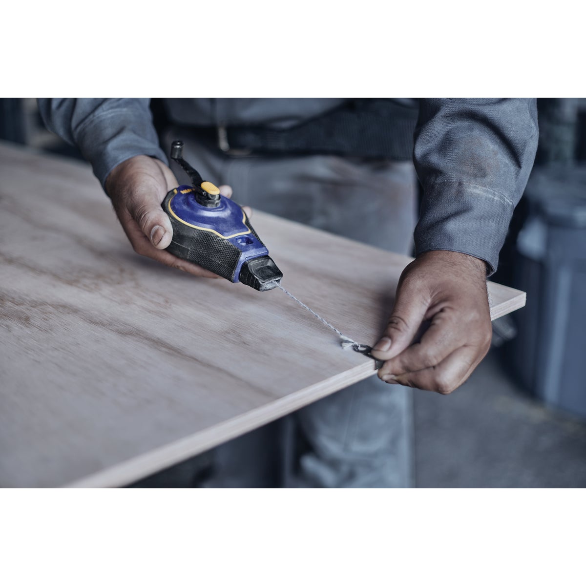 Irwin STRAIT-LINE Speed-Line Pro 100 Ft. Chalk Line Reel Image 7