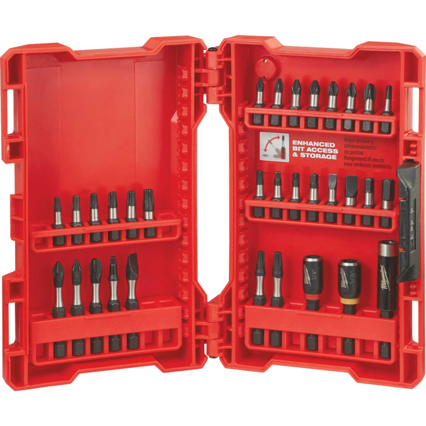 Milwaukee SHOCKWAVE Impact Screwdriver Bit Set (32-Piece) Image 2