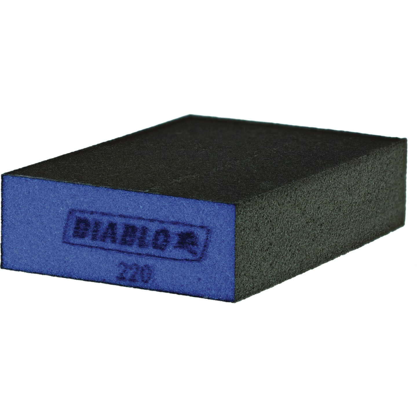 Diablo 2-1/2 In. x 4 In. x 1 In. 220 Grit (Ultra Fine) Flat Edge Sanding Sponge Image 1