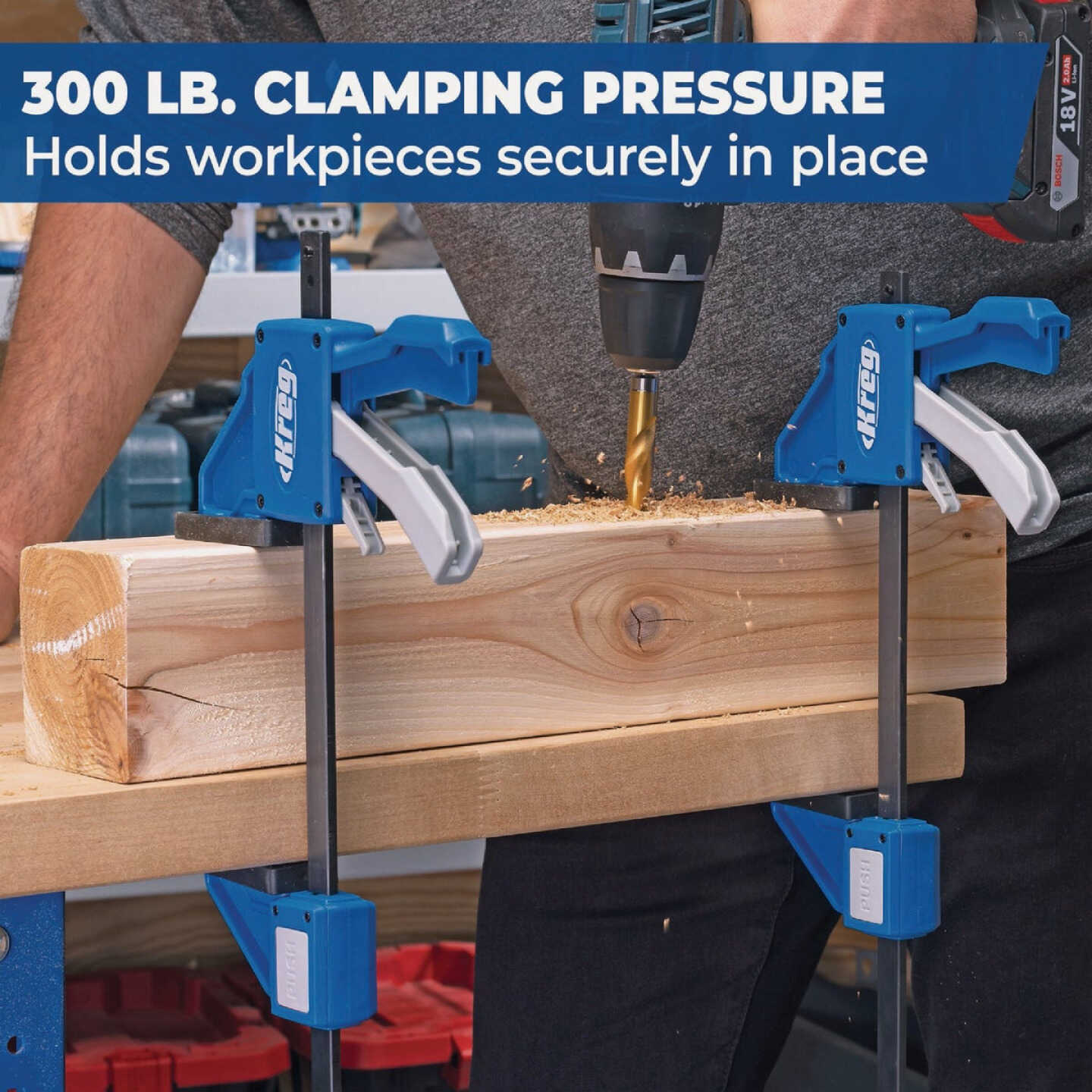 Kreg VersaGrip 24 In. Bar Clamp Image 4