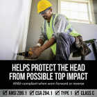 3M Yellow Vented Hard Hat with Pin Lock Image 5