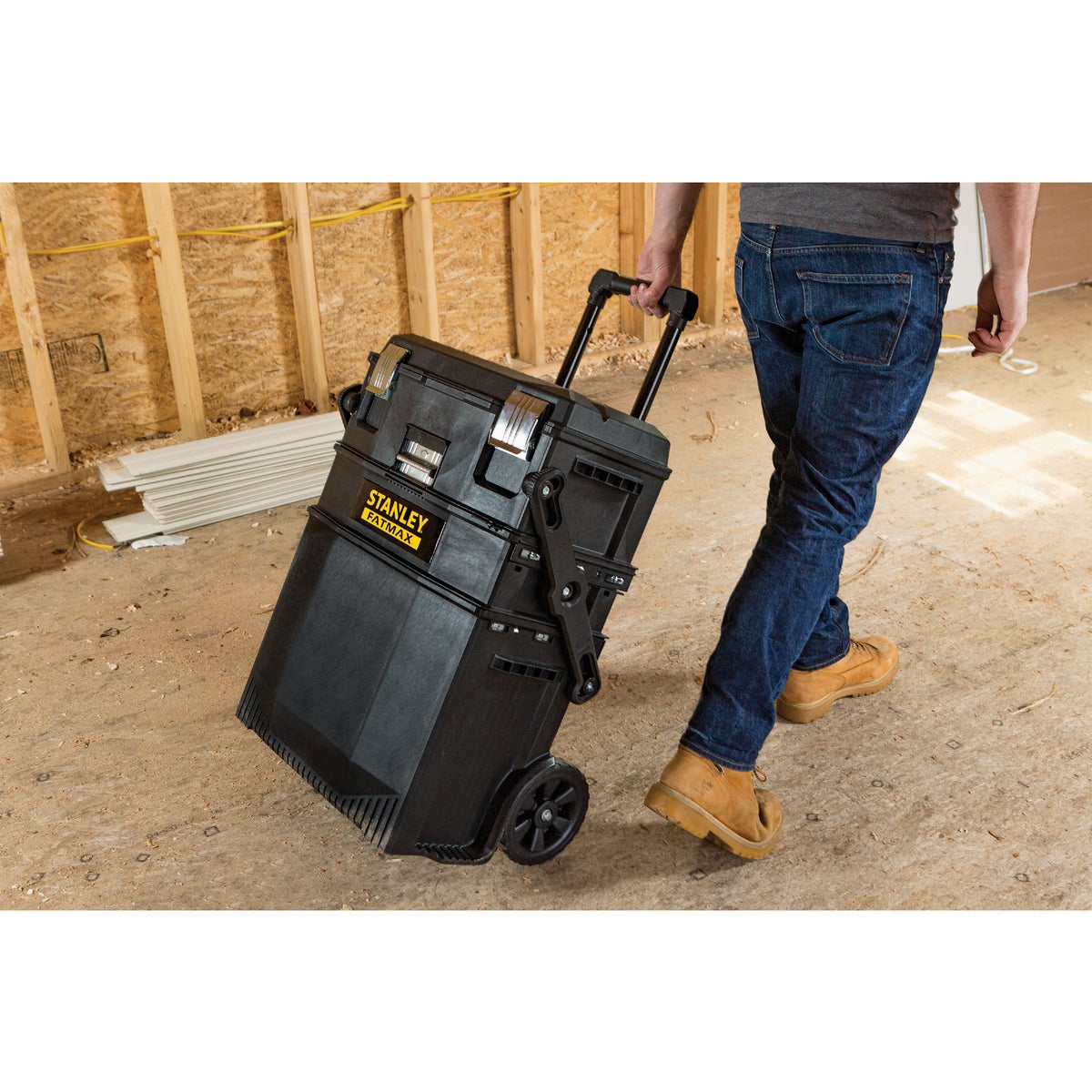 Stanley FatMax 22 In. W x 18 In. H x 17 In. L Mobile Workstation Tool Cart Image 2