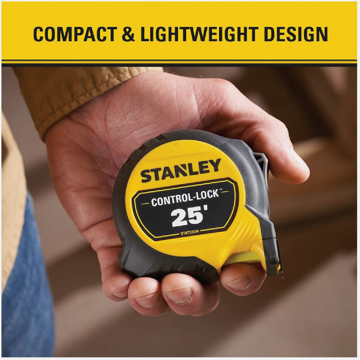 Stanley 25 Ft. Control-Lock Tape Measure Image 2