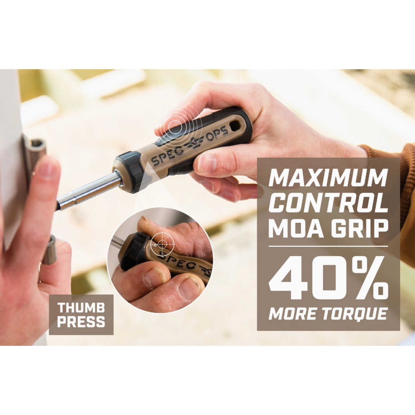 Spec Ops 6-in-1 Multi-Bit Screwdriver Image 5