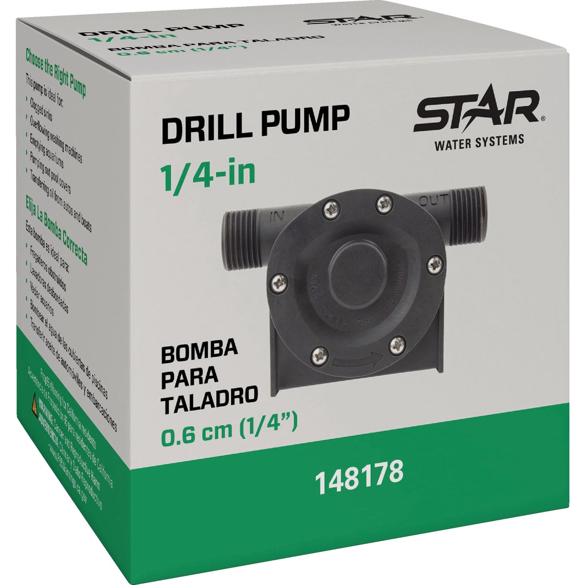Star Water Systems 1/4 In. Drill Pump Image 2