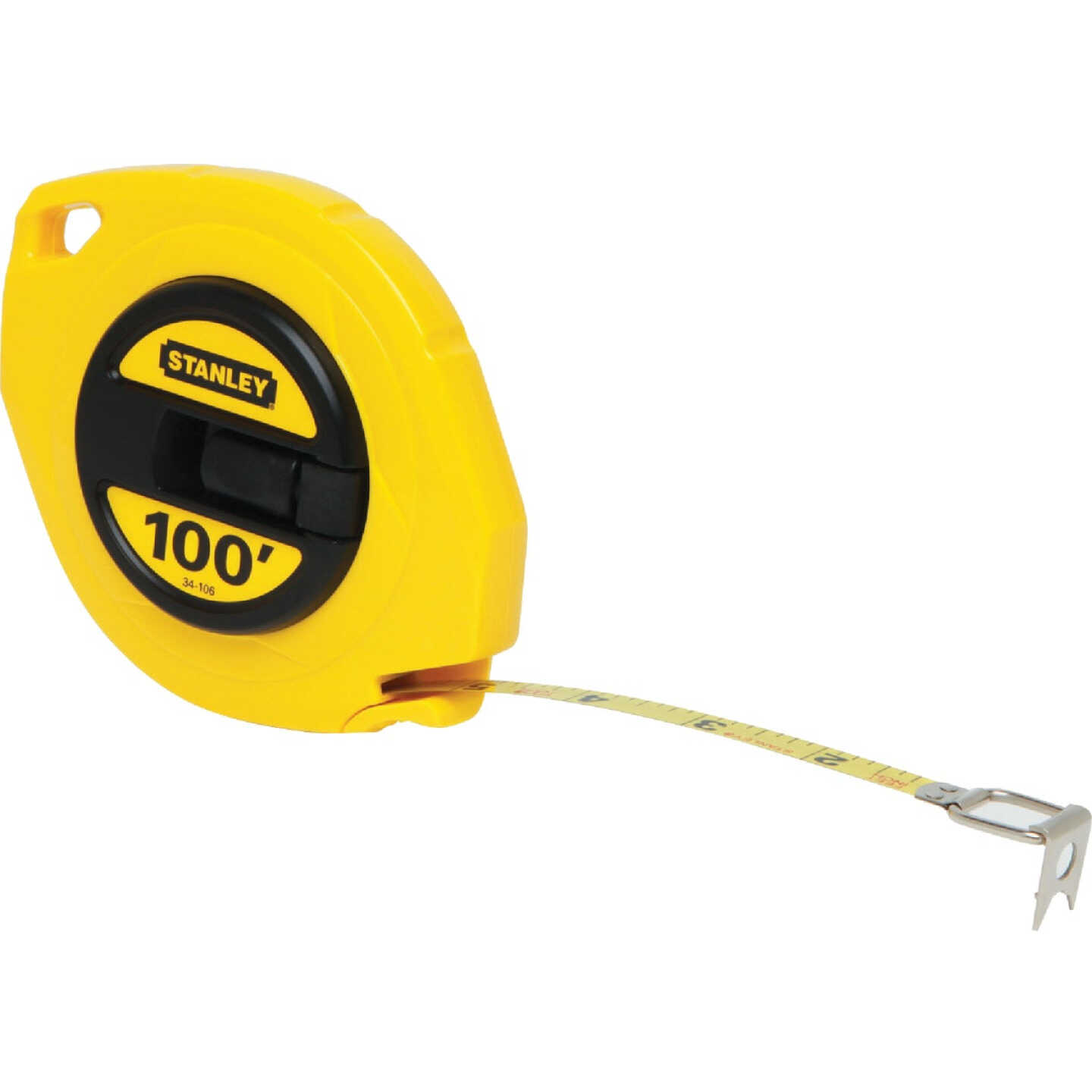 Stanley 100 Ft. Steel Closed Case Reel Tape Image 1