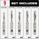 Milwaukee Shockwave SAE Impact Drill Tap Bit Set (5-Piece) Image 2