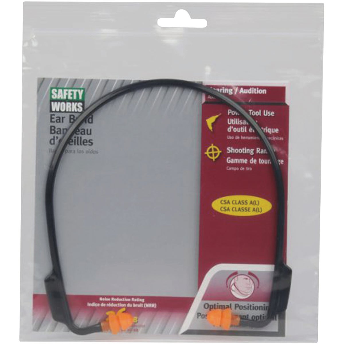 Safety Works Professional Banded NRR 25dB Ear Plugs Image 2