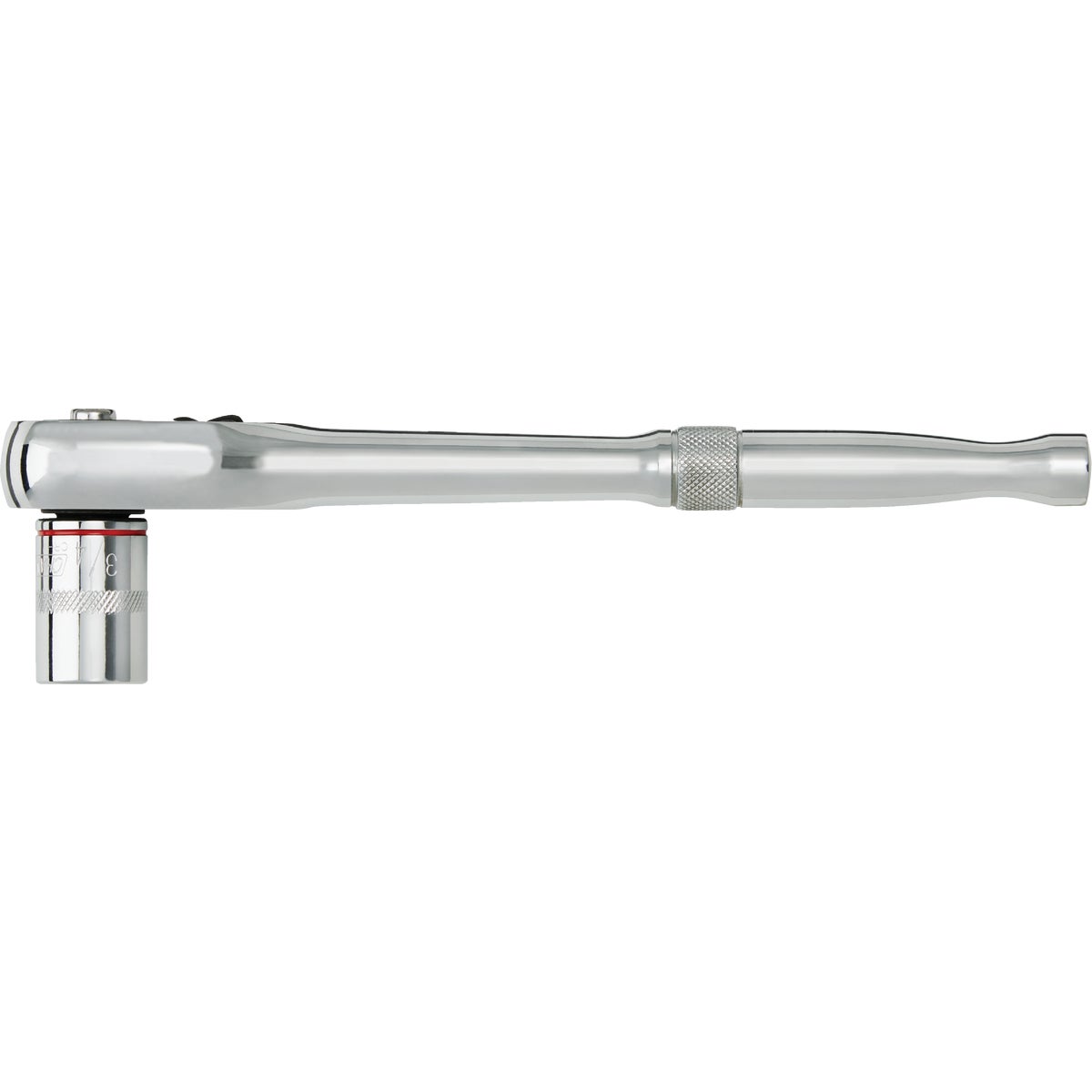 Channellock Standard/Metric 1/2 In. Drive 6-Point Shallow Ratchet & Socket Set (20-Piece) Image 10