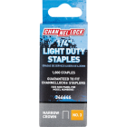 Channellock No. 3 Light Duty Narrow Crown Staple, 1/4 In. (1000-Pack) Image 1