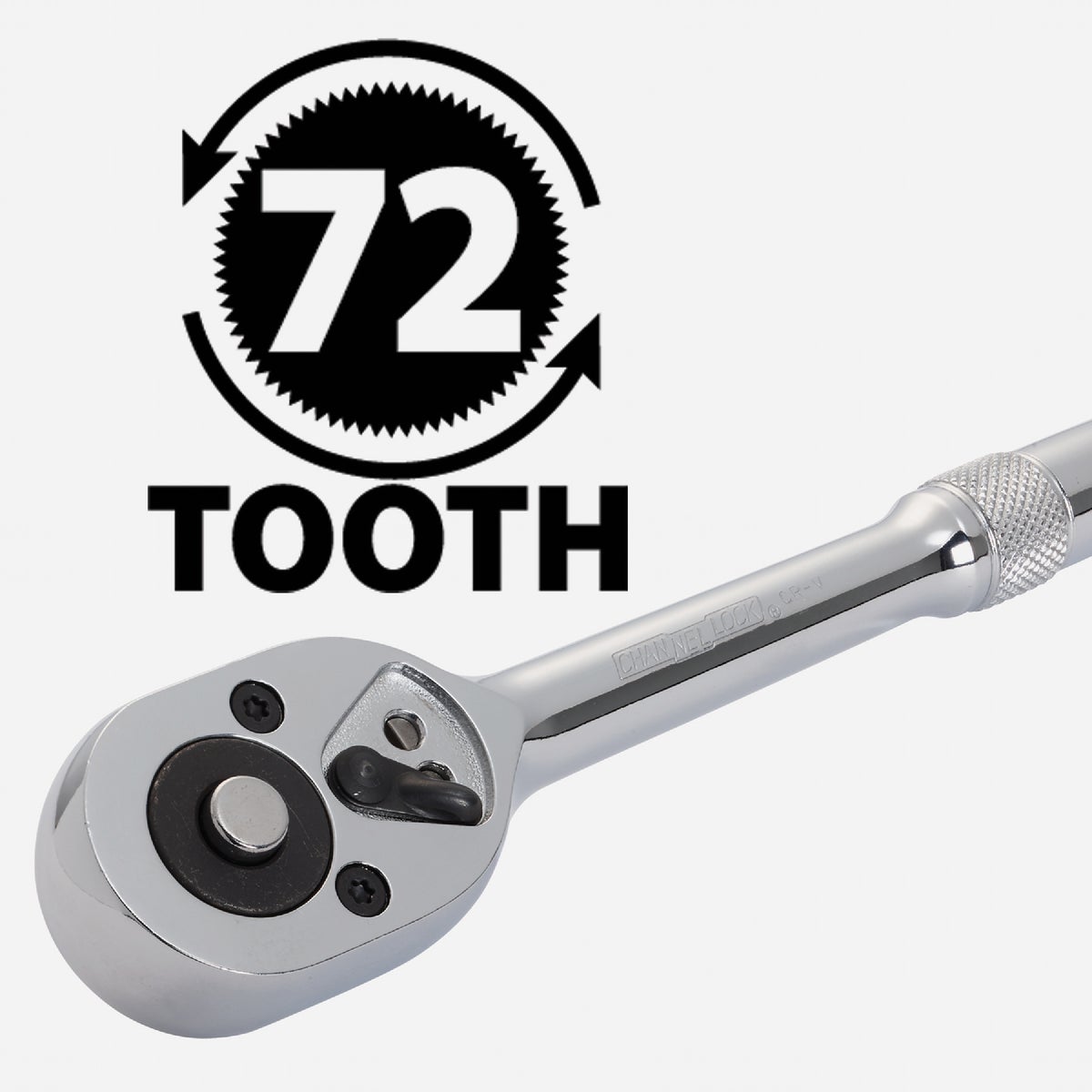 Channellock SAE/Metric 1/4 In. & 3/8 In. Drive Combination Ratchet & Socket Set (63-Piece) Image 2